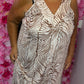 Jurk Fee Travel Bruin Plus Size Maat 48 t/m 54-56