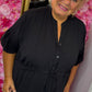 Jurk Marbella Zwart Plus Size 48 t/m 54-56