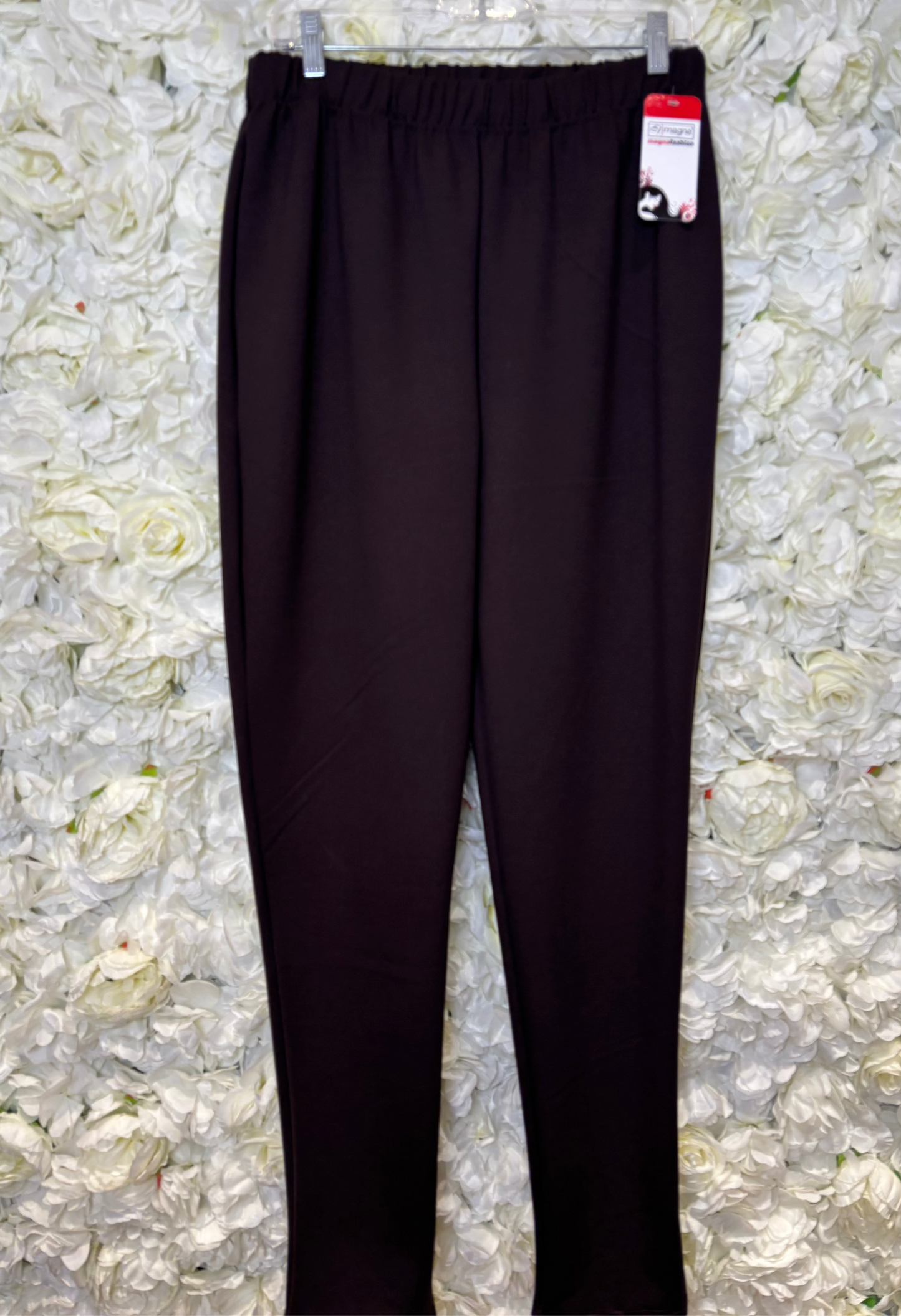 Magna Legging Basic Bruin Plus Size Maat 40-42