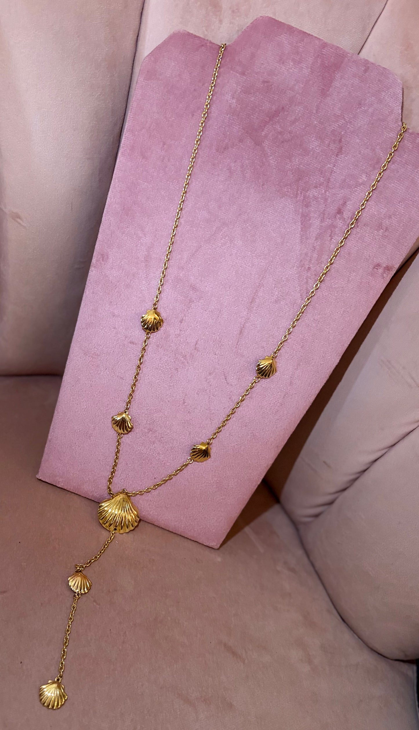 Ketting Gold Schelp