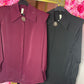 Blouse Shoulder Bordeaux tot Maat 42