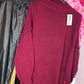 Trui Cozy Bordeaux Plus Size Maat 46 t/m 54
