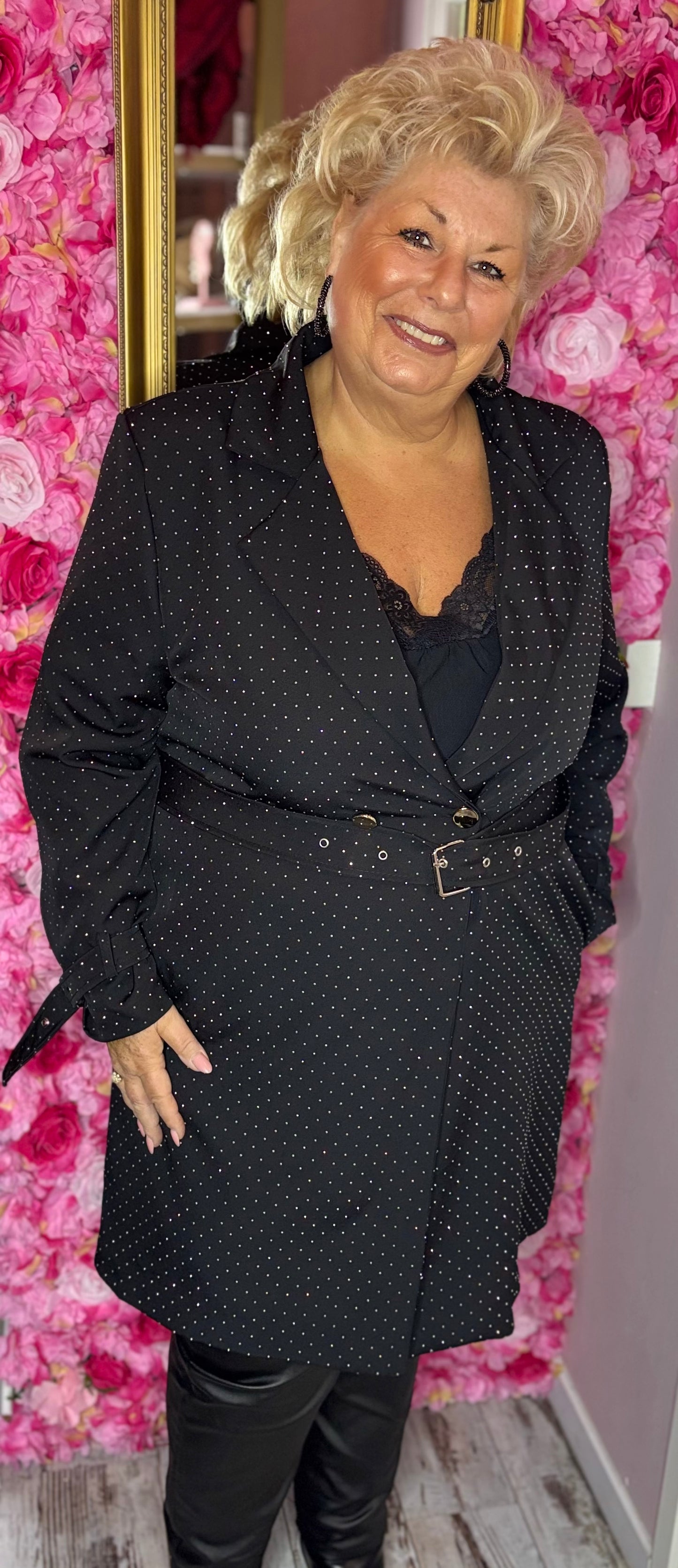 Blazer Jurk Plus Size maat 44 t/m 50-52