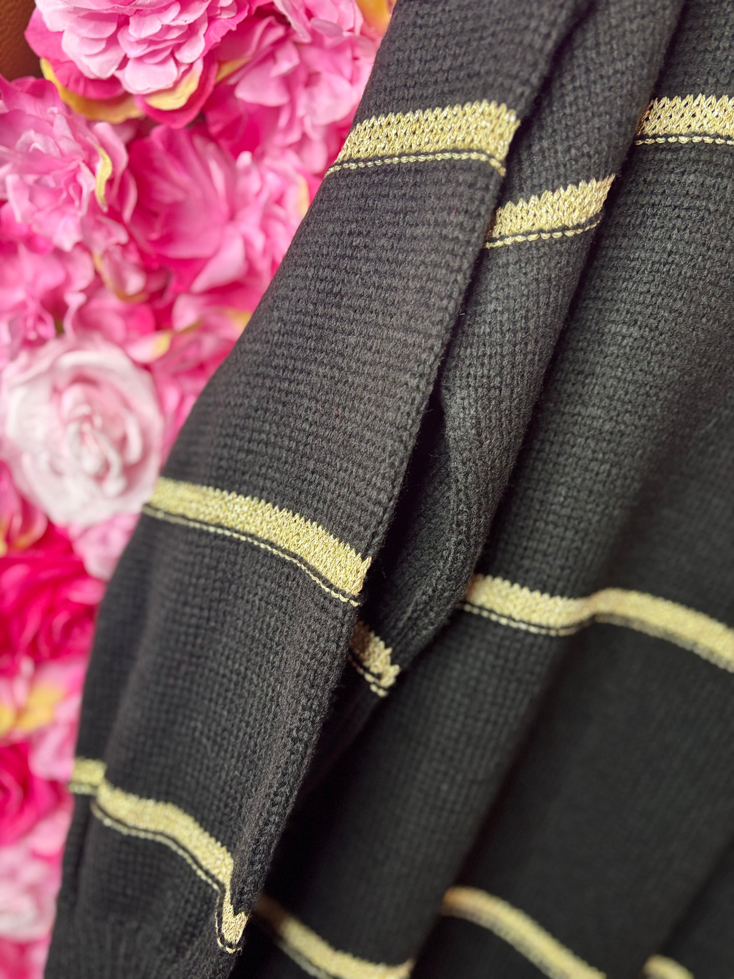 Trui Golden Touch Zwart Plus Size Maat 46 t/m 54