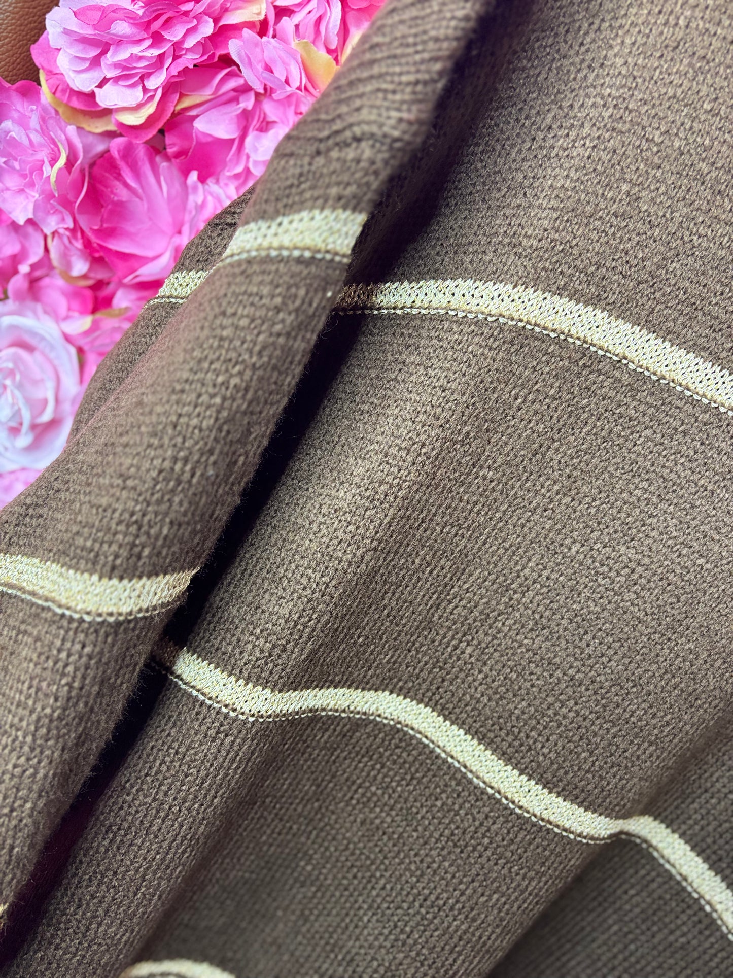 Trui Golden Touch Bruin Plus Size Maat 46 t/m 54