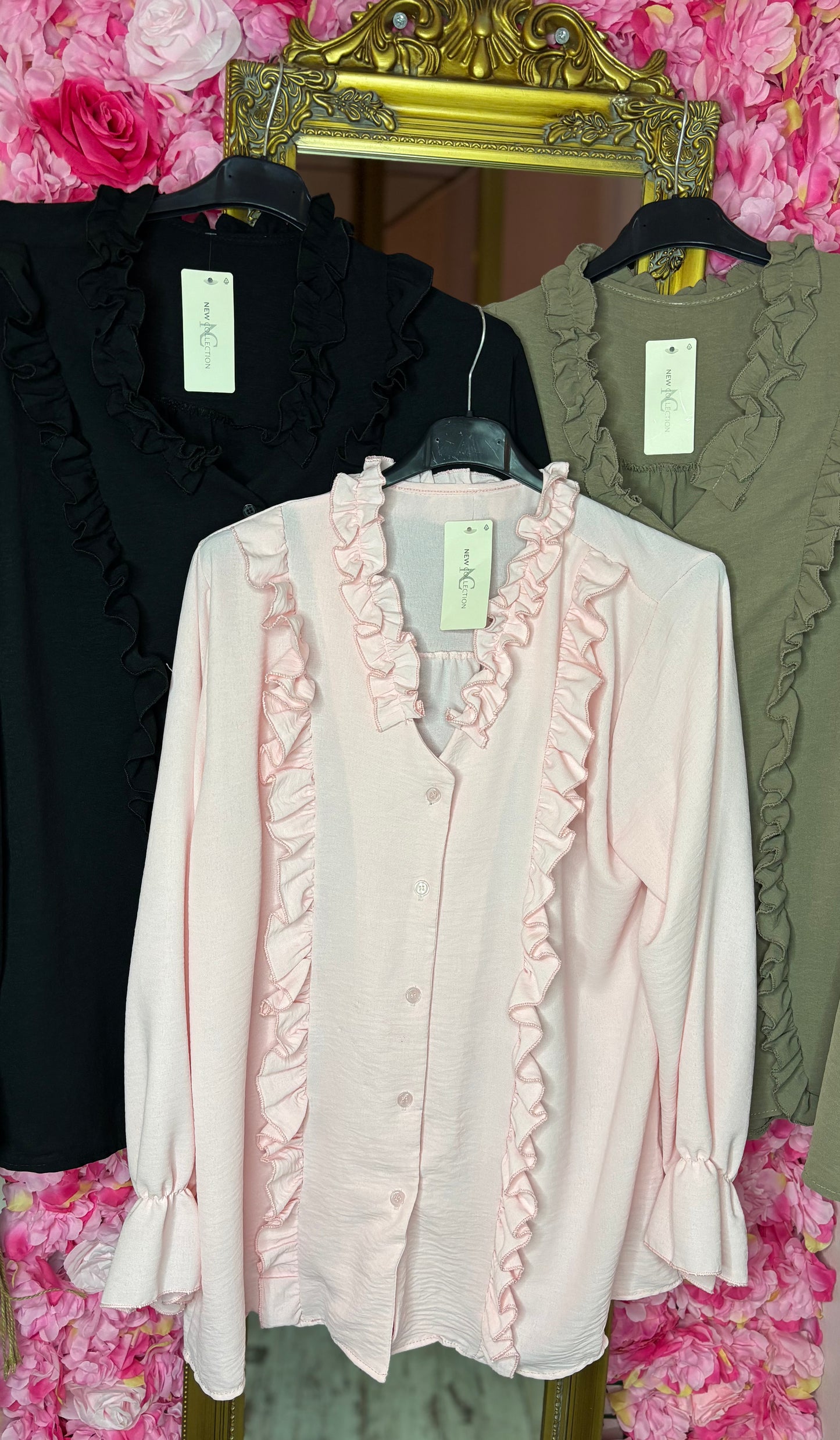 Blouse You Taupe Plus Size tot maat 48