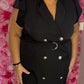 Jurk Classy Zwart Maat 44 t/m 50-52