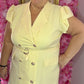 Jurk Classy Geel Maat 44 t/m 50-52