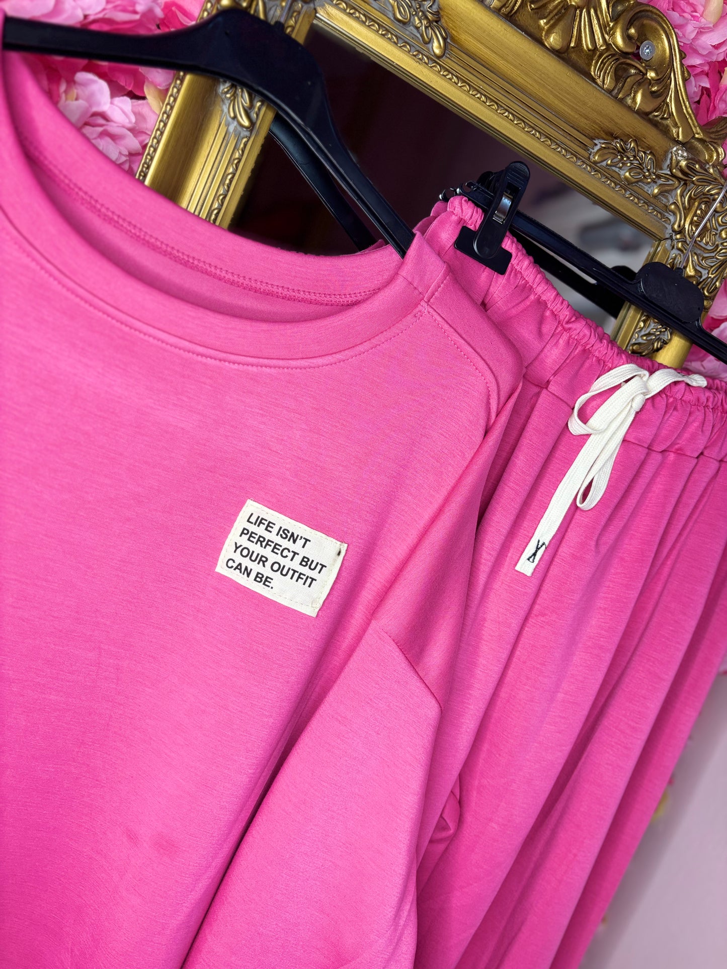 Comfy Set XXL Perfect Roze Plus Size maat 52 t/m 60