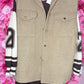 Gilet Boucle Beige Plus Size Maat 44 t/m 52-54