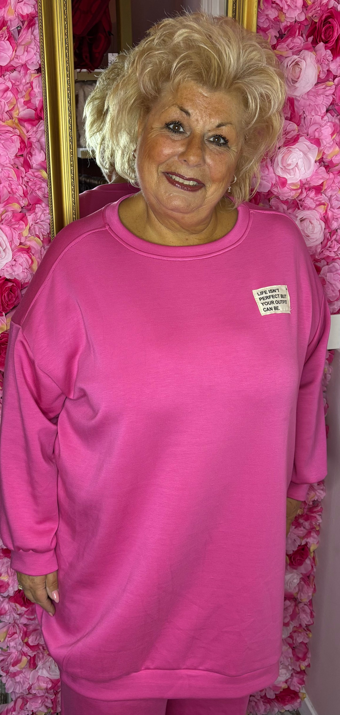 Comfy Set XXL Perfect Roze Plus Size maat 52 t/m 60