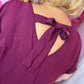 Jurk Summer – Fall Edition Bordeaux Maat 48 t/m 54-56