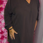 Jurk Autumn Bruin Maat 48 t/m 54-56