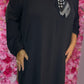 Jurk Autumn Zwart Maat 48 t/m 54-56