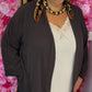 Kimono Versa Bruin Plus size Maat 48 t/m 54-56