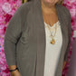 Set Travel Basic Taupe Plus Size maat 48 t/m 54