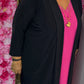 Set Travel Basic Zwart Plus Size maat 48 t/m 54