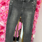 Jeans Grey Heart Maat 44 t/m 54