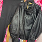 Jacket Leather Look Zwart Plus Size tot maat 48