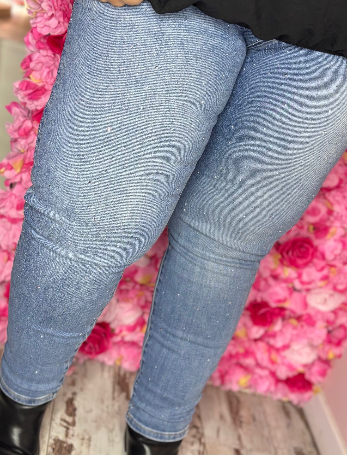 Jeans Sparkle Maat 44 t/m 54