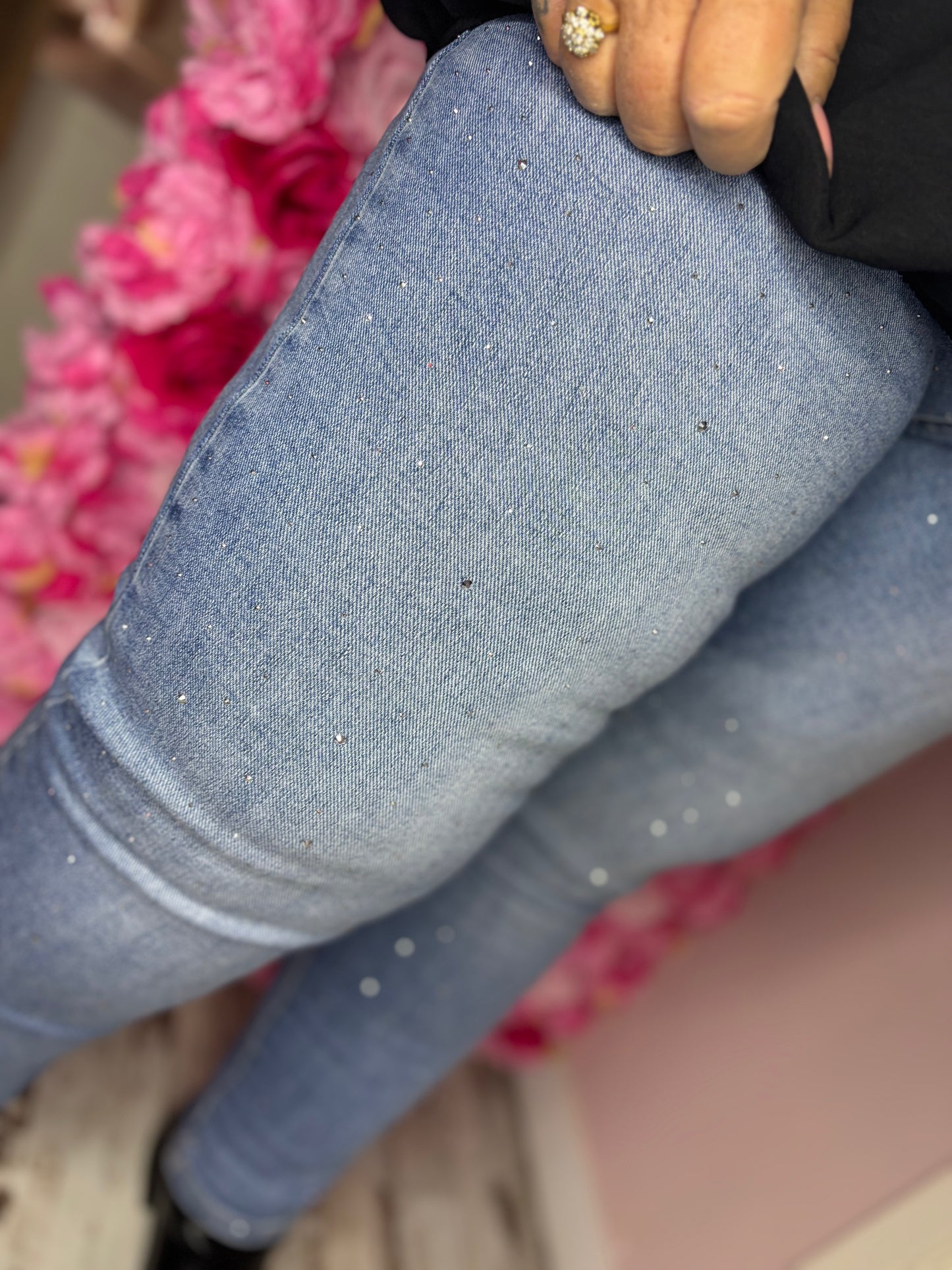 Jeans Sparkle Maat 44 t/m 54