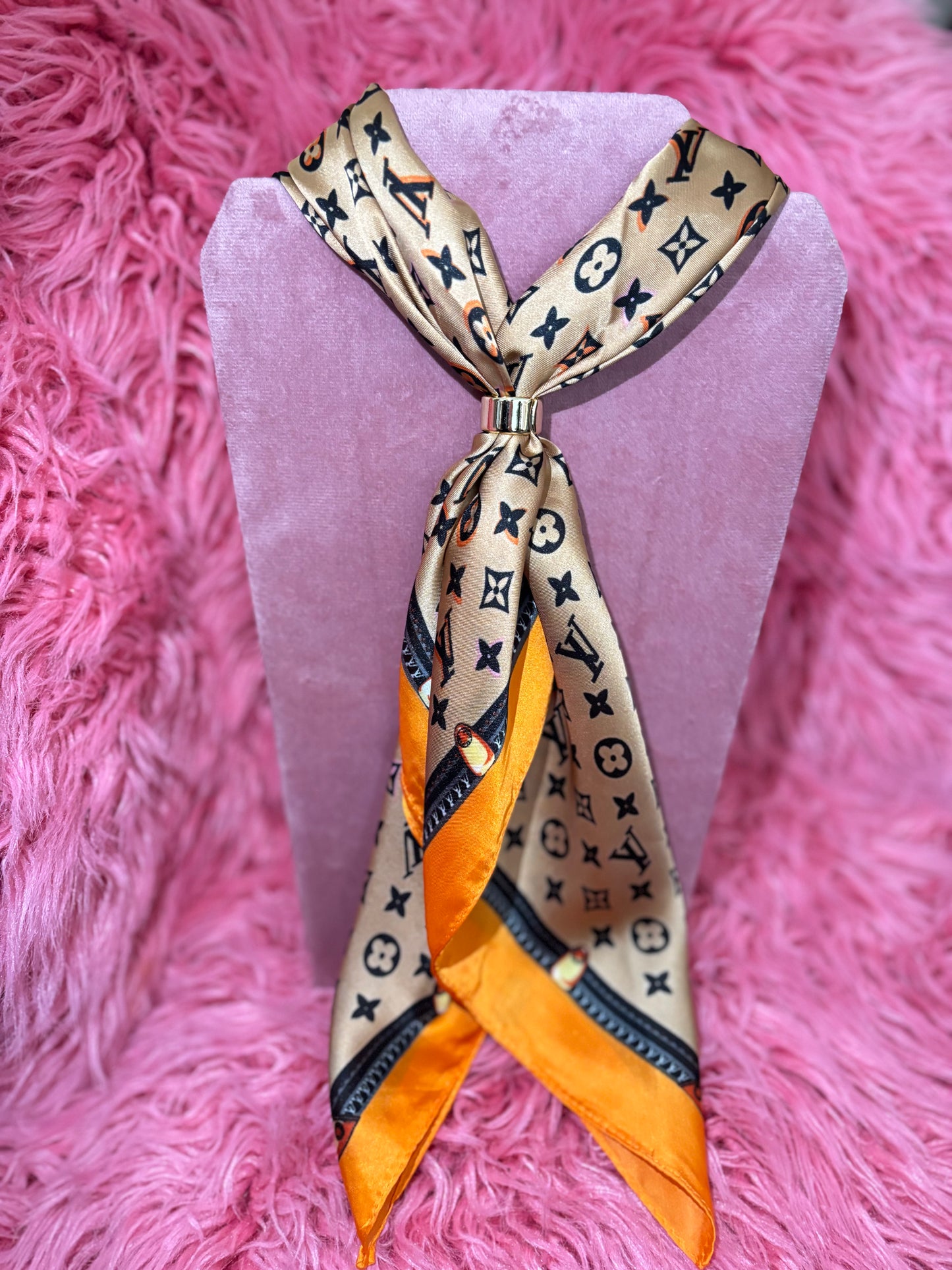 Ketting Sjaal Orange