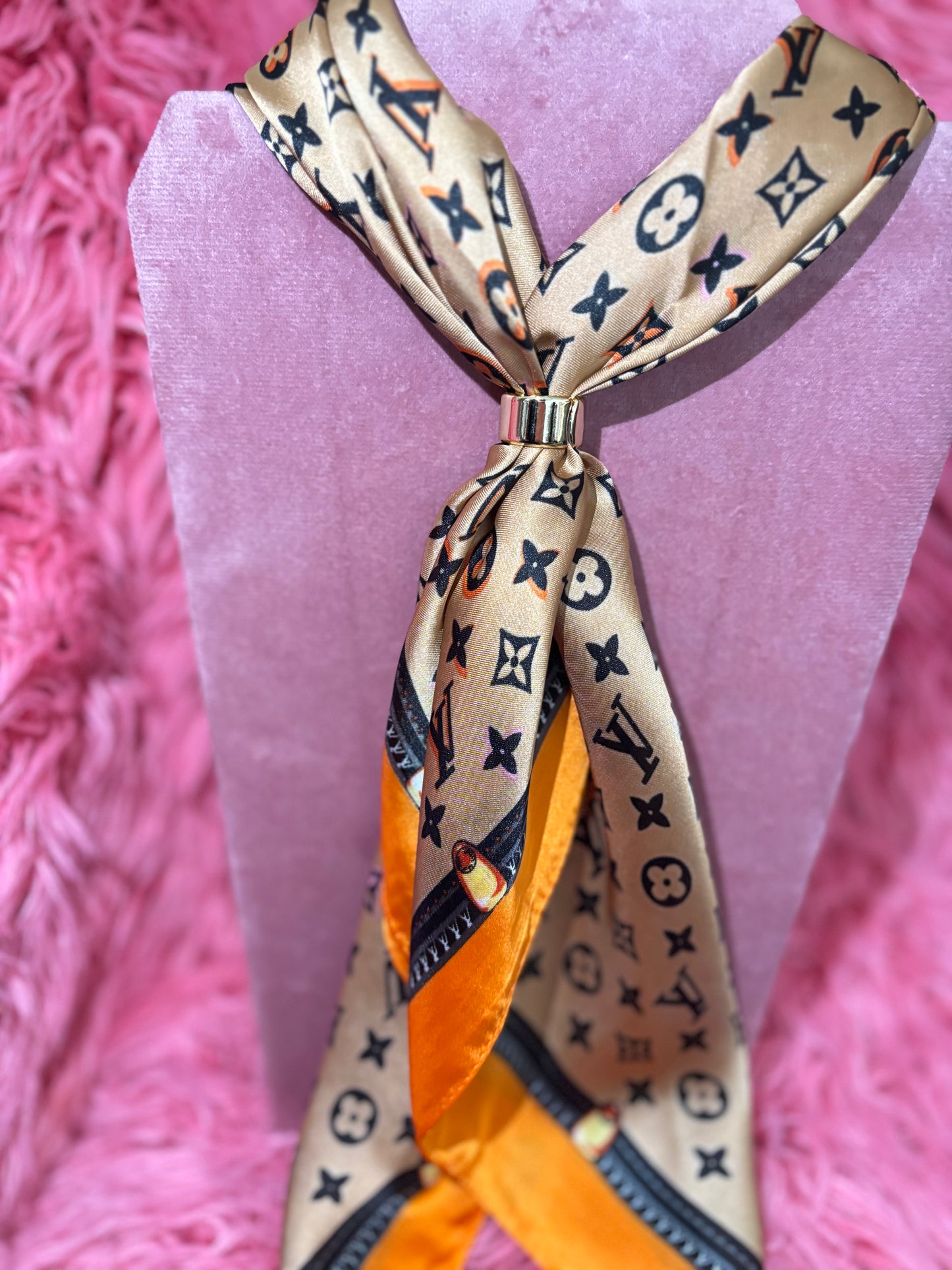 Ketting Sjaal Orange
