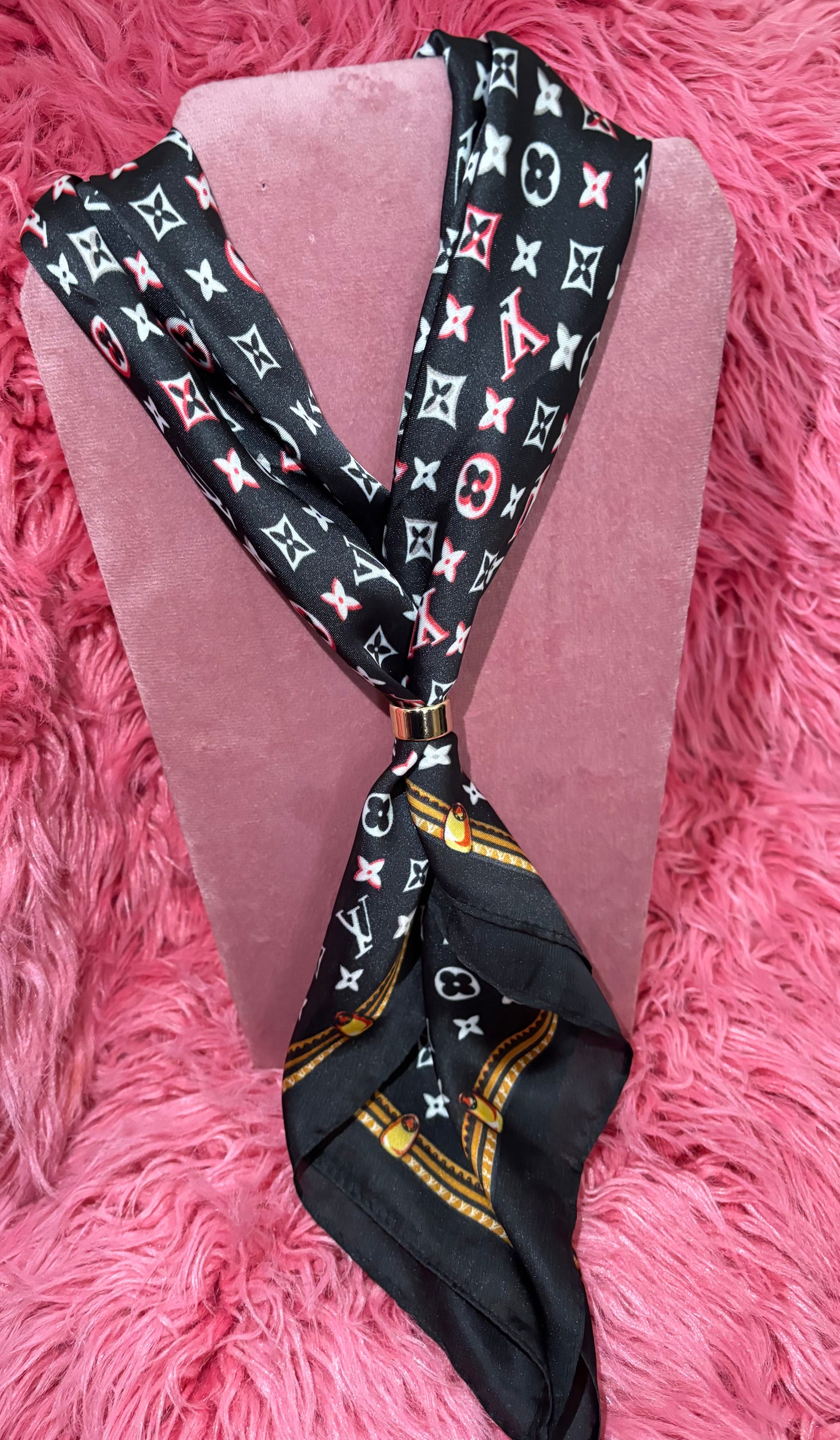 Ketting Sjaal Black