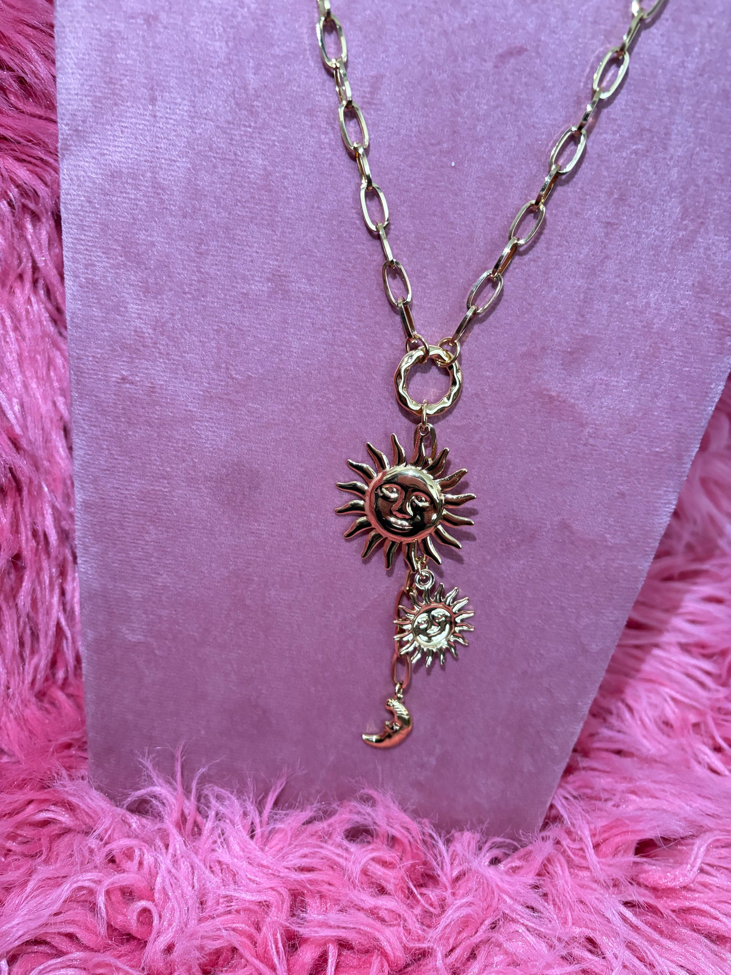 Ketting Lang Gold Moon