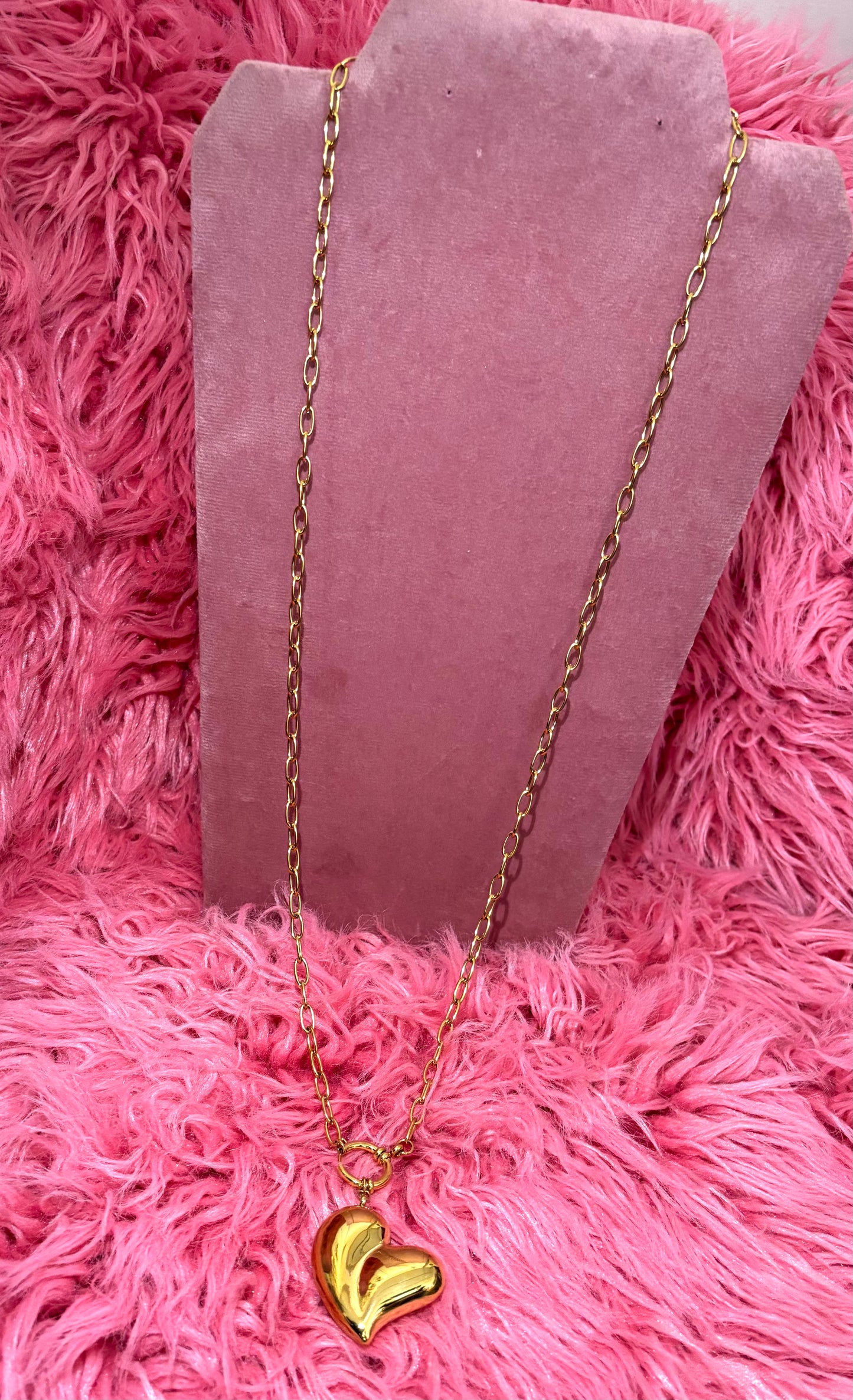Ketting Lang Heart of Gold