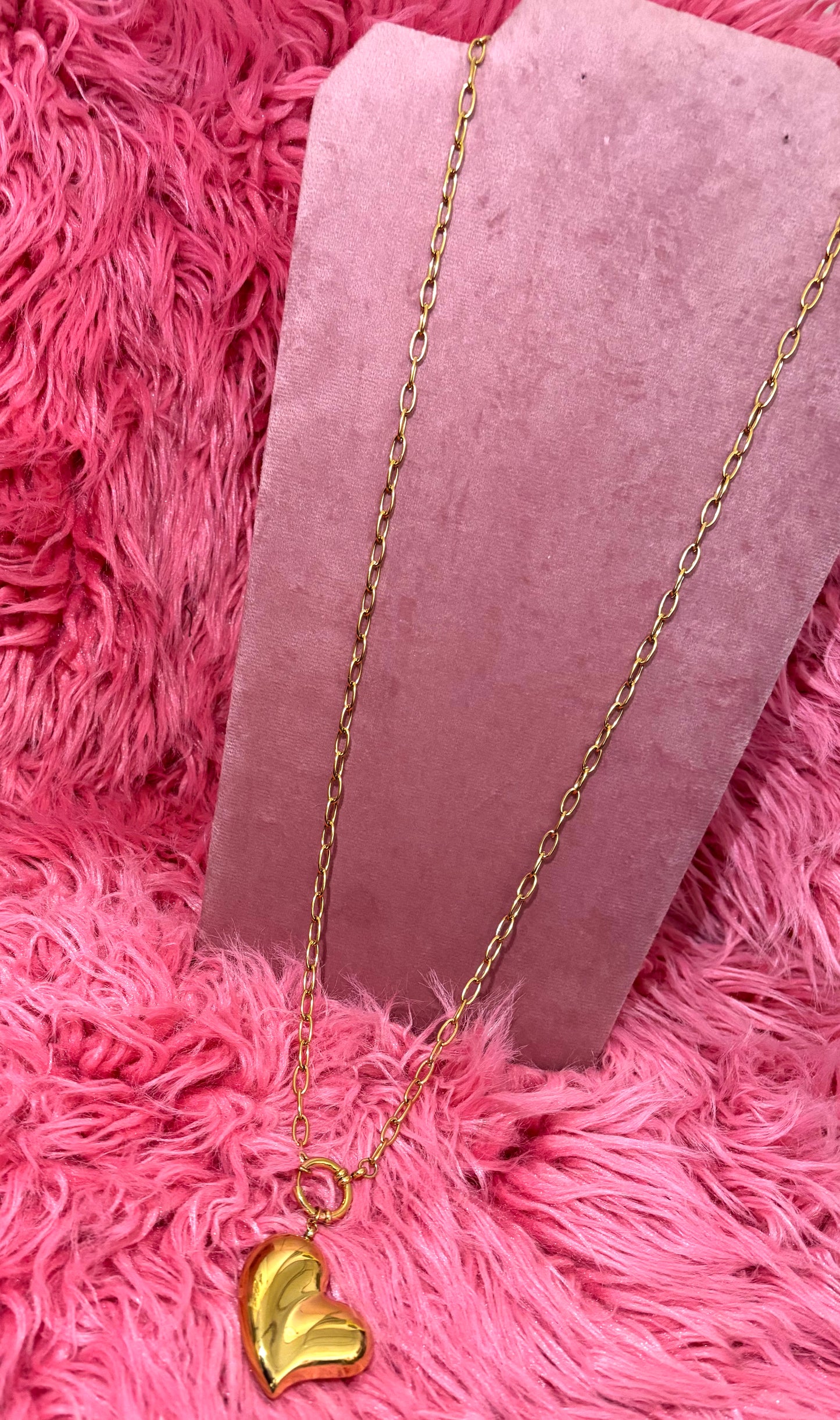 Ketting Lang Heart of Gold