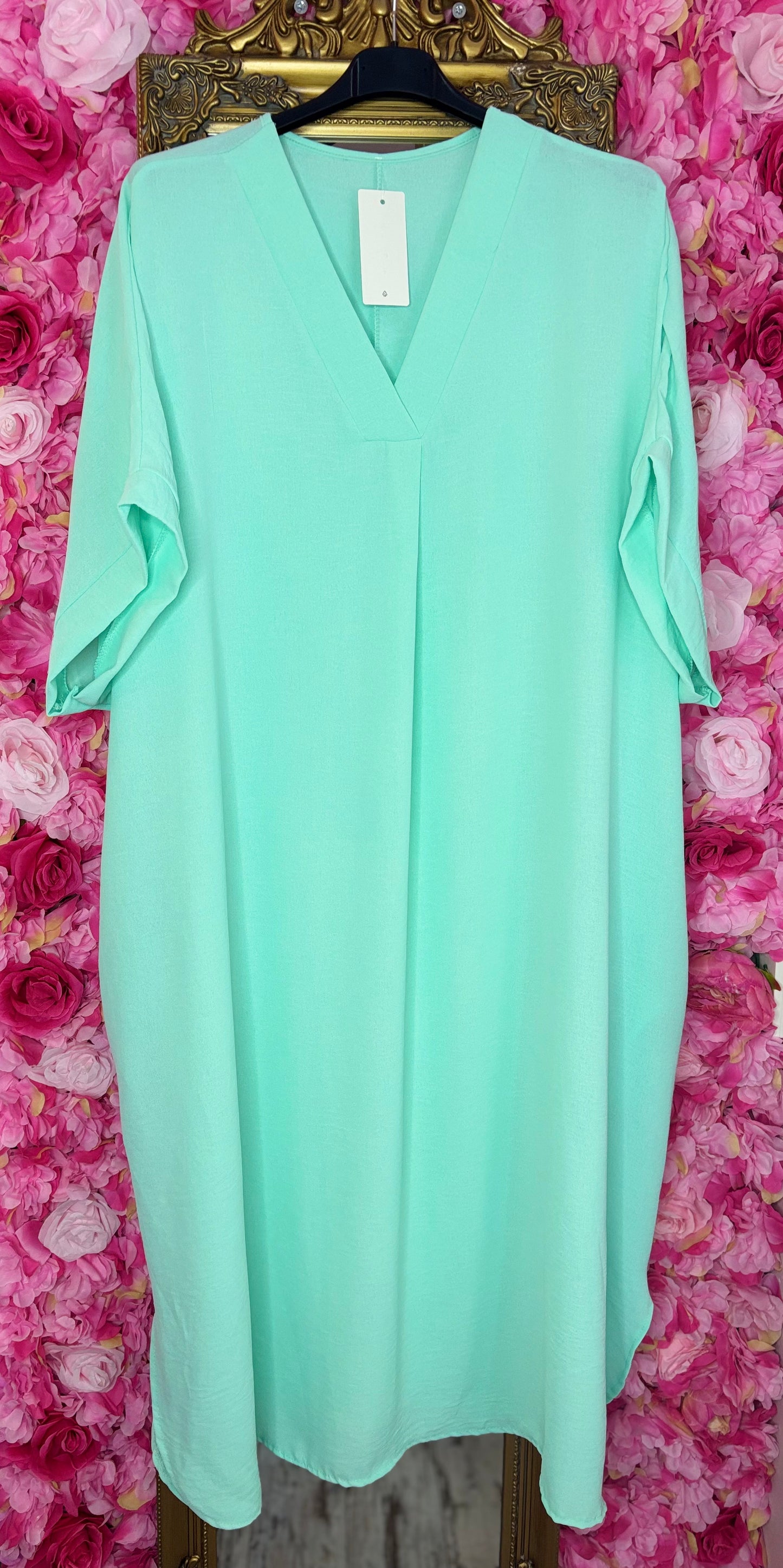 Jurk Bliss Mint Plus Size Maat 48 t/m 54-56