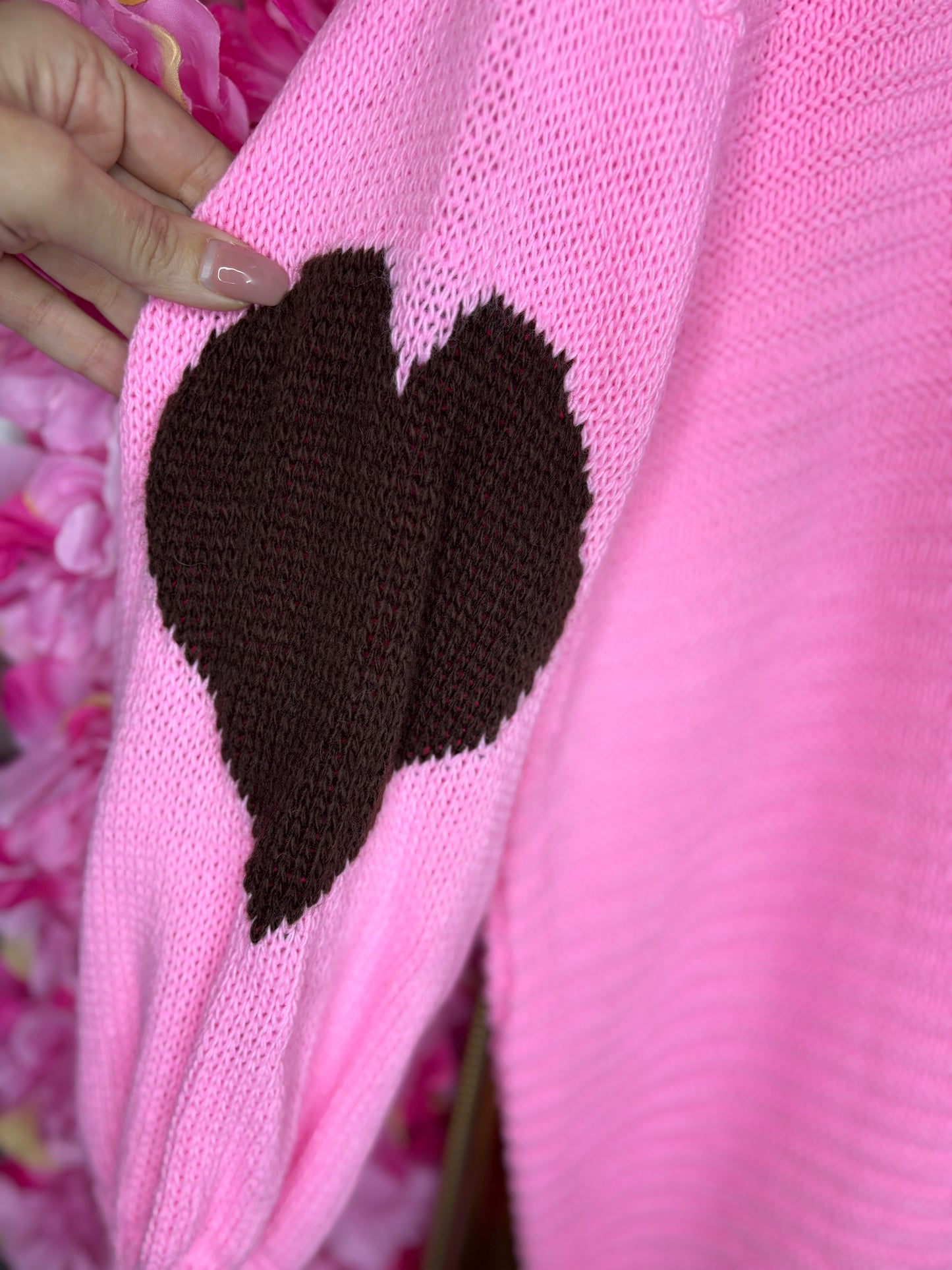 Trui Ellie Roze Plus Size Maat 46 t/m 54