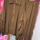 Set Easy Chic Bruin Plus Size maat 48 t/m 54
