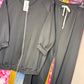 Comfy Set Cozy Zip Zwart Plus Size maat 46 t/m 50