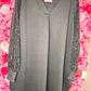 Tuniek Luna Lace Zwart Plus Size Maat 48 t/m 52
