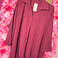 Blouse Balloon Chic Bordeaux Plus Size maat 48 t/m 54
