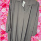 Blouse Balloon Chic Bruin Plus Size maat 48 t/m 54