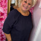 Set Rebel Donkerblauw Plus Size maat 46 t/m 52