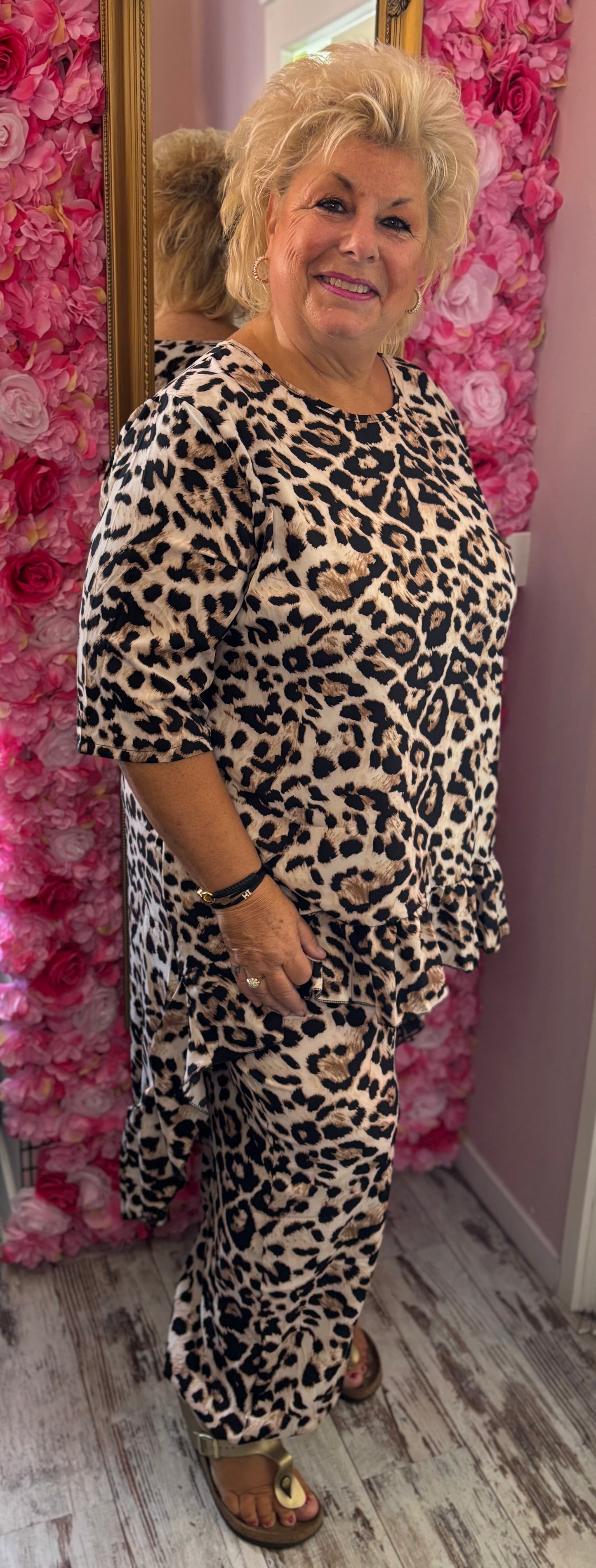 Set Viral Special Big Panter Plus Size maat 46 t/m 50-52