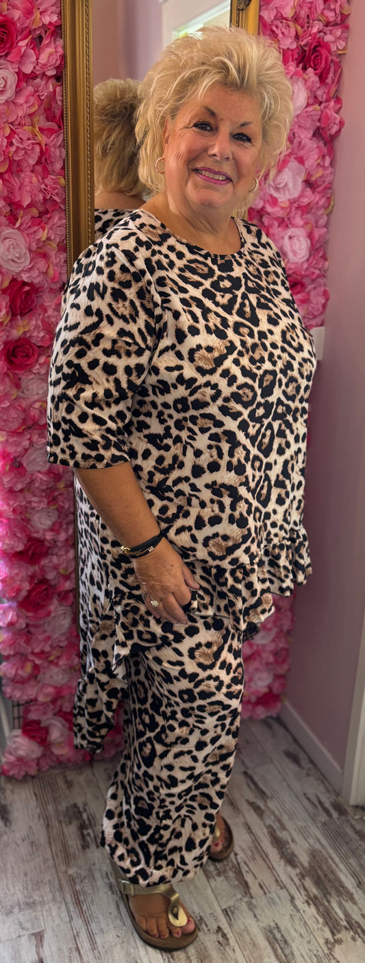 Set Viral Special Big Panter Plus Size maat 46 t/m 50-52