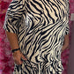 Set Viral Special Zebra Creme Plus Size maat 46 t/m 50-52