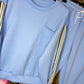 Comfy Set Stripe Blauw tot maat 44