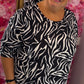 Set Viral Special Zebra Zwart Plus Size maat 46 t/m 50-52