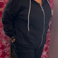 Comfy Set Daily Zwart Plus Size maat 48 t/m 54