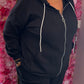 Comfy Set Daily Zwart Plus Size maat 48 t/m 54