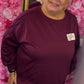 Comfy Set Perfect XL Bordeaux Plus Size maat 46 t/m 52