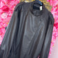 Jacket Leather Look Bruin Plus Size tot maat 48