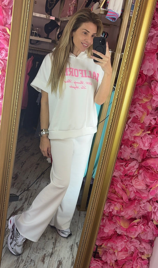 Comfy Set California Wit tot maat 44-46