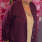 Vest Soft Bordeaux Plus size Maat 48 t/m 54